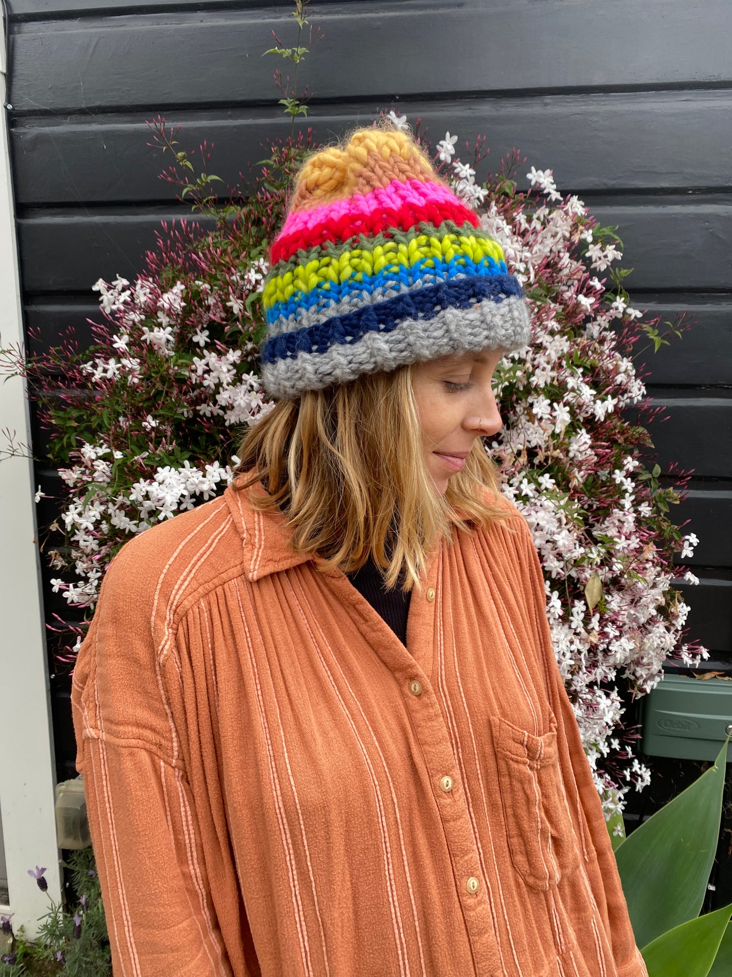 Rainbow Beanie