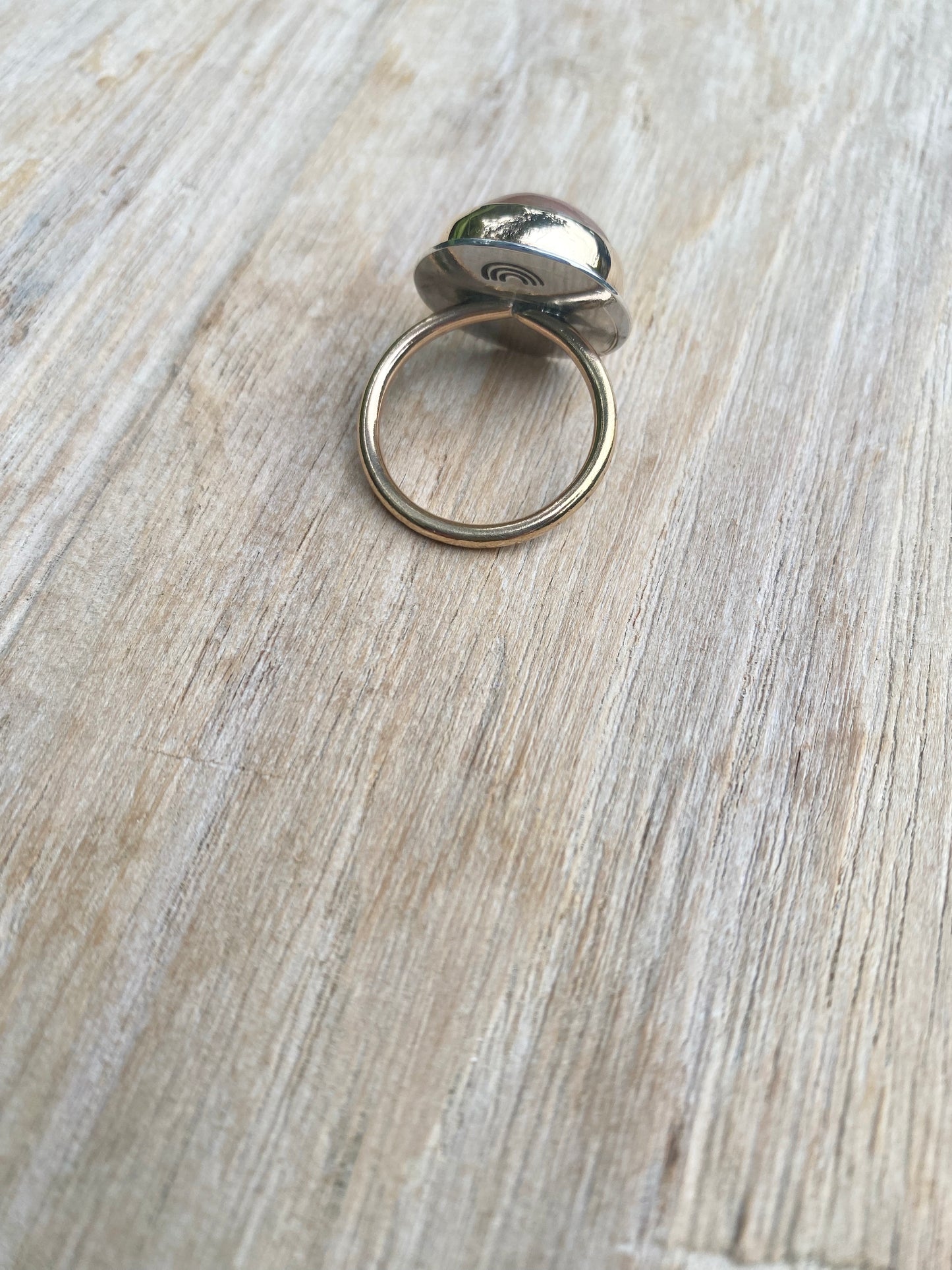 Mabe Pearl Ring (size 8)