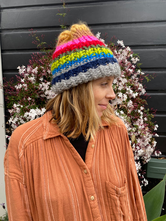 Rainbow Beanie