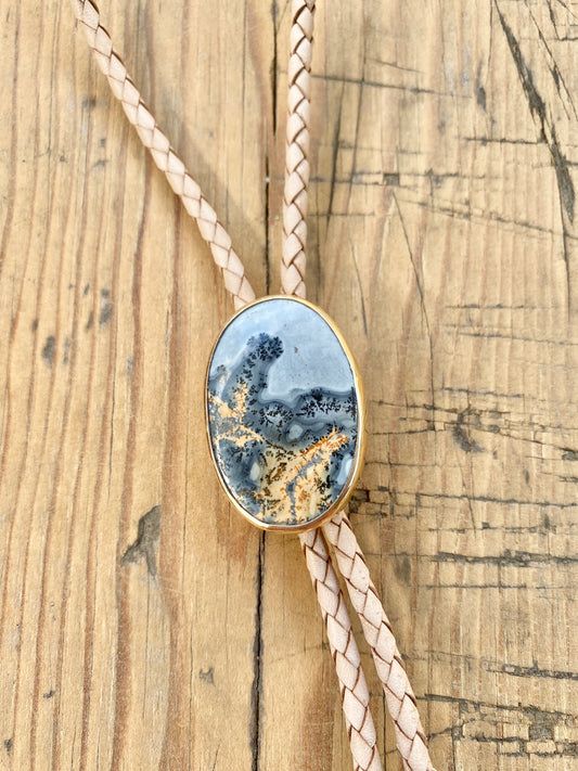 Ocean Jasper Bolo Tie