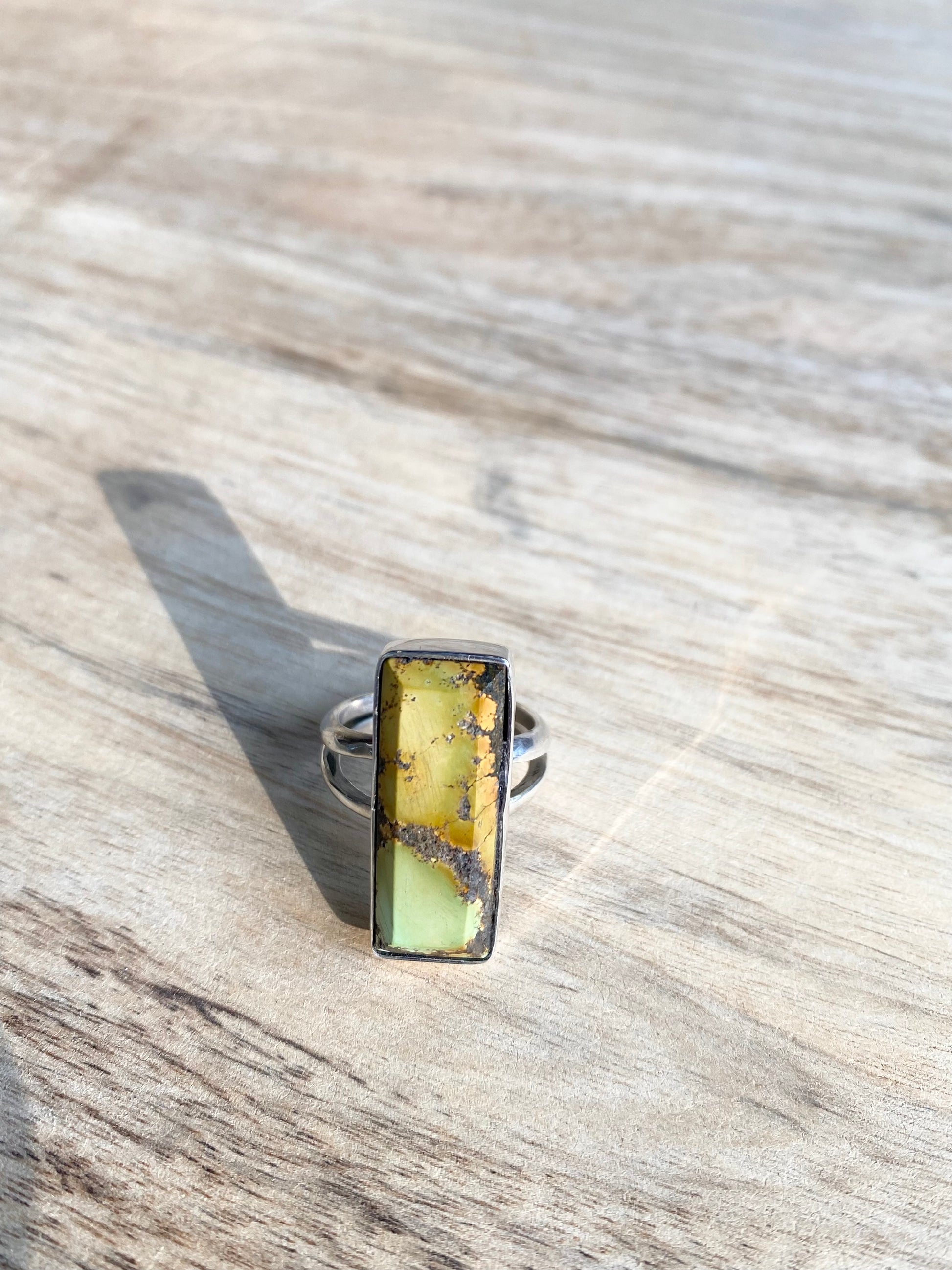 Turquoise Bar Ring - Main Image